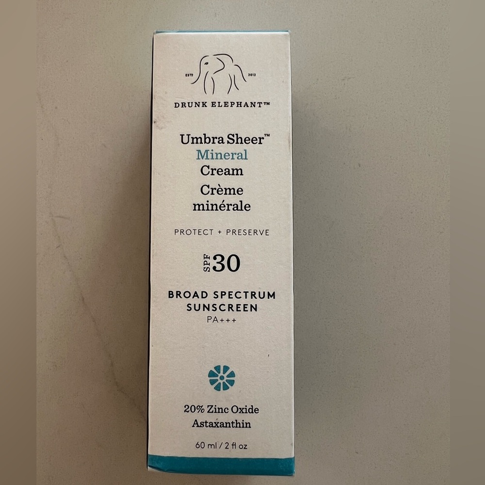 Drunk Elephant umbra sheer - brand new and sealed